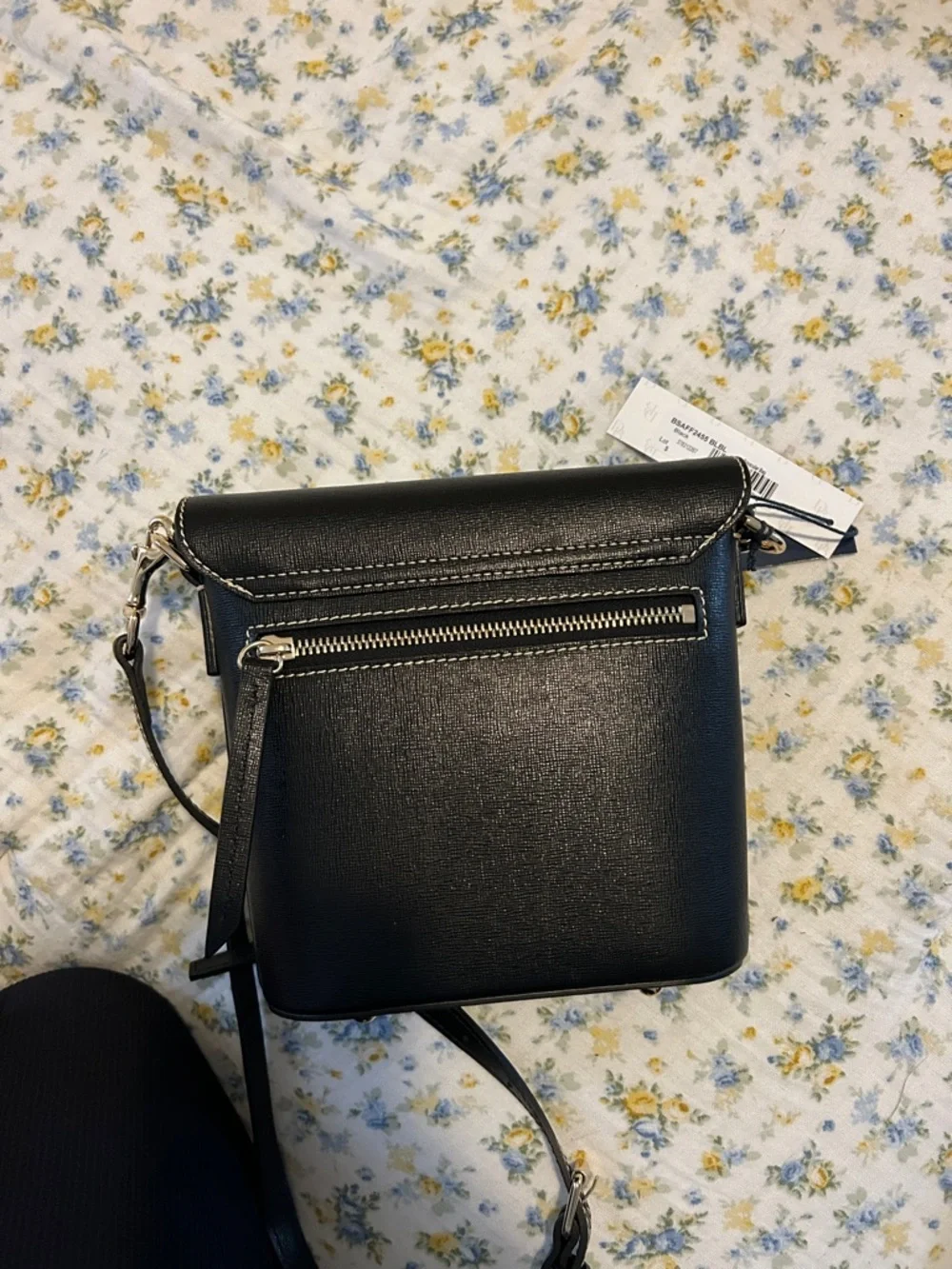 Dooney & Bourke Black Crossbody with Gold Hardware - Picture 3 of 4